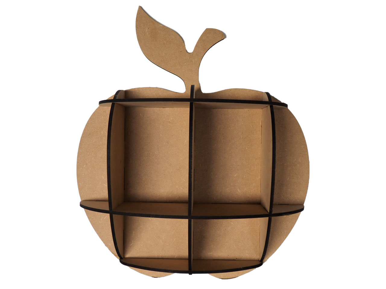 Etagère en forme de pomme